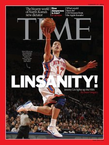 Edição da revista Time que teve Lin nacapa. Crédito: Reprodução