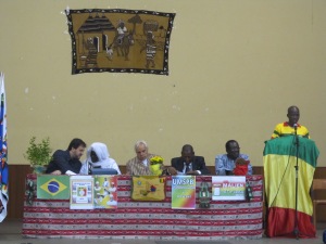 Autoridades brasileiras e malinesas marcaram presença no evento. Crédito: Rodrigo Borges Delfim