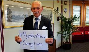 Para a divisão da OIM na Finlândia, migração significa "salvar vidas". Crédito: Reprodução/OIM